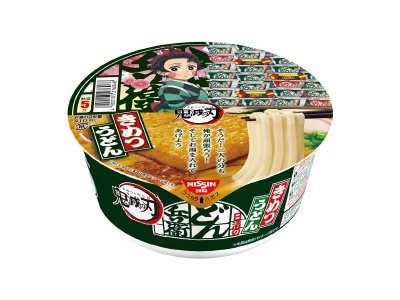 日清のどん兵衛　きつねうどん　鬼滅の刃パッケージ