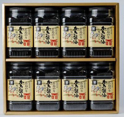 かき油味付のり８本入（かき-40M）