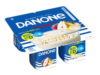 ダノンヨーグルト　ラフランス香るフルーツミックス