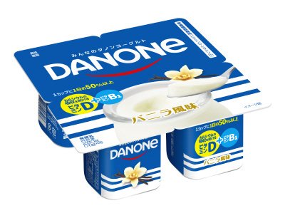 ダノンヨーグルト　バニラ風味