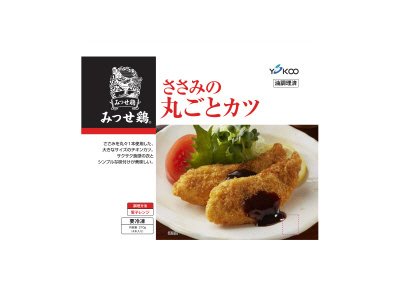 みつせ鶏ささみの丸ごとカツ
