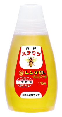レンゲ印純粋ハチミツ１４５ｇポリ