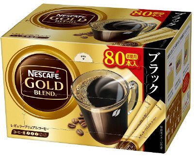 ネスカフェゴールドブレンドスティックブラック８０Ｐ