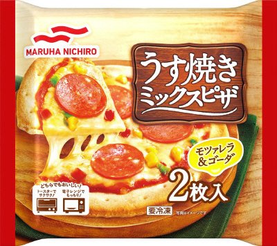 うす焼きミックスピザＡ　１７０ｇ（２枚入）／１２×２