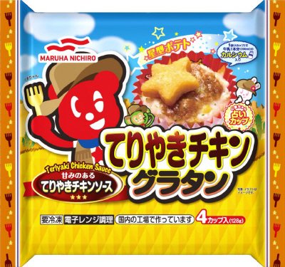 てりやきチキングラタン　１２８ｇ（４カップ）／１２×４