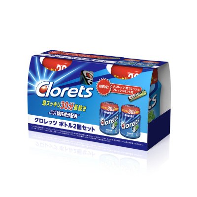 ２２秋 クロレッツクリアボトル 2個セット