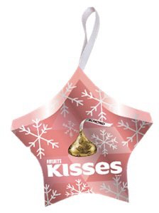 クリスマスオーナメント　キス　アーモンド　3P（スター）