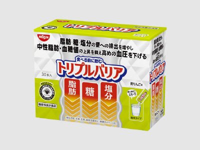 トリプルバリア　青りんご味　３０本入