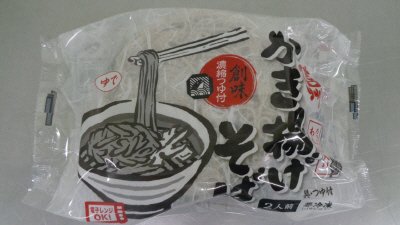 信州かき揚げそば