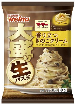 22秋　マ・マー　大盛り生パスタ　香り立つきのこクリーム