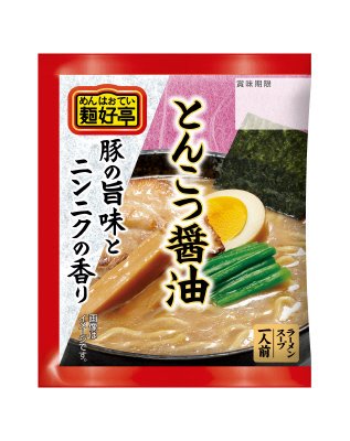 麺好亭　とんこつ醤油スープ