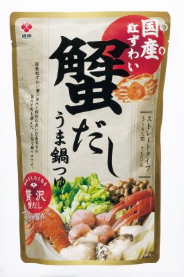国産紅ずわい蟹だし うま鍋つゆ 750g