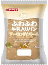 ふわふわ牛乳入りパン（アーモンドクリーム）