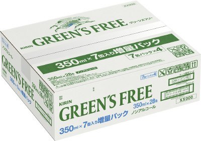 キリン　グリーンズフリー１２月増量ケース（予約受注品）