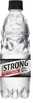 サントリー　ＴＨＥ　ＳＴＲＯＮＧ　天然水スパークリング　５１０ｍｌペット　ケース