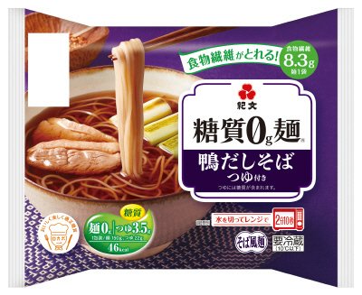 糖質０ｇ麺鴨だしそばつゆ付き