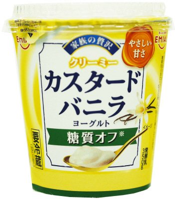 家族の贅沢　クリーミーカスタードバニラヨーグルト　糖質オフ