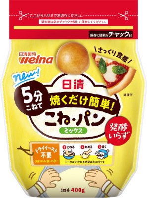 日清 ５分こねて焼くだけ簡単！こね・パン