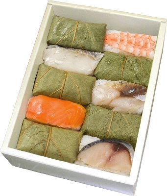 柿の葉すし5種10個入（銀鮭）