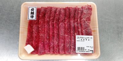 鳥取県産牛モモすき焼用（交雑）