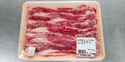 鳥取県産　産直牛バラすき焼用