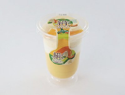 絹ごしプリンパフェ　～北海道メロン～