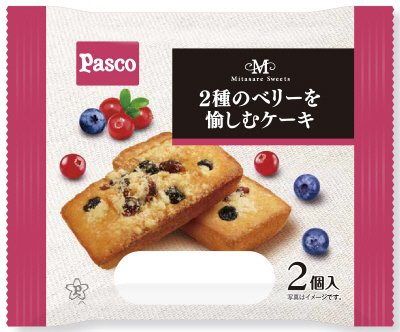 ２種のベリーを愉しむケーキ　２個入