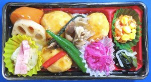 きのこと豆腐ハンバーグのお弁当