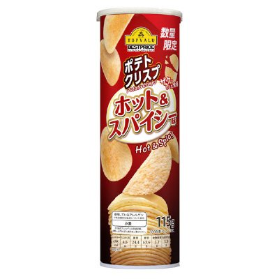 ポテトクリスプ　ホット＆スパイシー味
