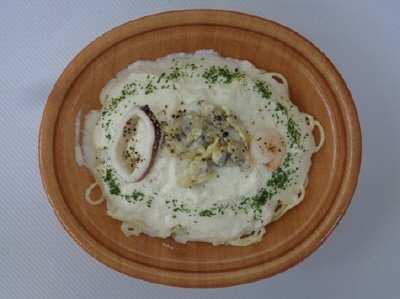 MSシーフードクリームパスタ