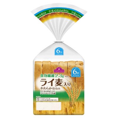 やわらか仕込みライ麦入り食パン　6枚
