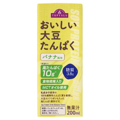 おいしい大豆たんぱく　バナナ風味