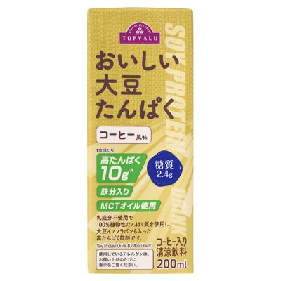 おいしい大豆たんぱく　コーヒー風味