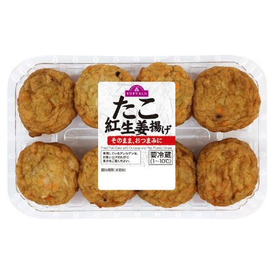 たこ紅生姜揚げ