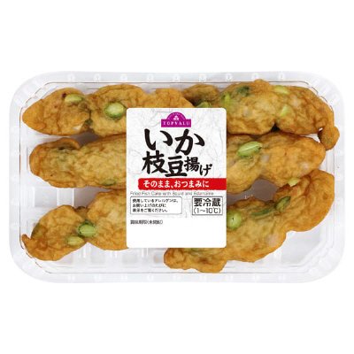 いか枝豆揚げ