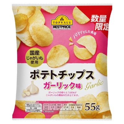 ポテトチップスガーリック味