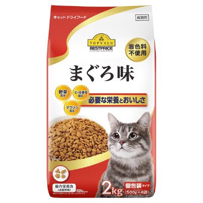 キャットフード　まぐろ味　成猫用