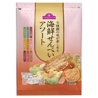 トップバリュ海鮮せんべいアソート　その２