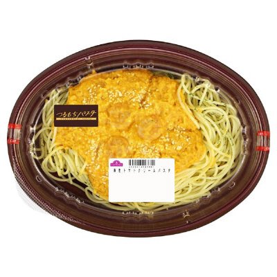 海老トマトクリームパスタ