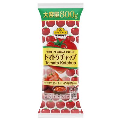 完熟トマトの風味をいかしたトマトケチャップ（特別規格品）