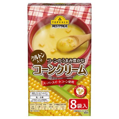 クルトン入りコーンクリーム　８袋入