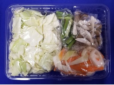 ピリ辛キムチ風味豚肉とキャベツ炒めキット