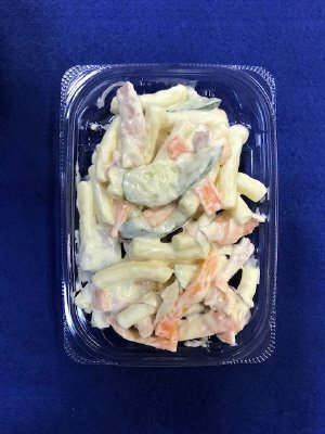 ロースハムのマカロニサラダ中