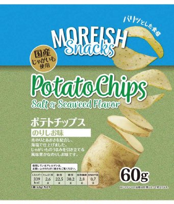 ポテトチップスのりしお味