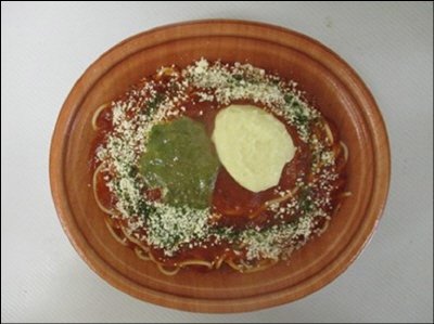 ＭＳチーズソースのトマトスパゲティ