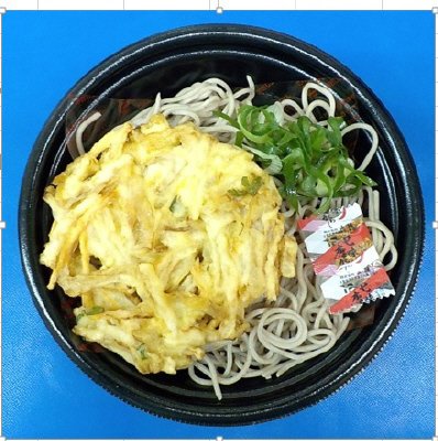国産野菜かき揚げの蕎麦