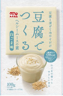 豆腐でつくるヘルシームースの素　白ごま味