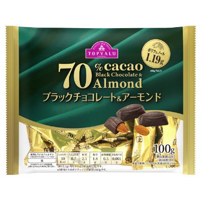 ブラックチョコレート&アーモンド