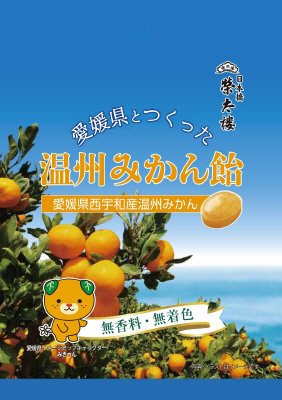 愛媛県とつくった 温州みかん飴