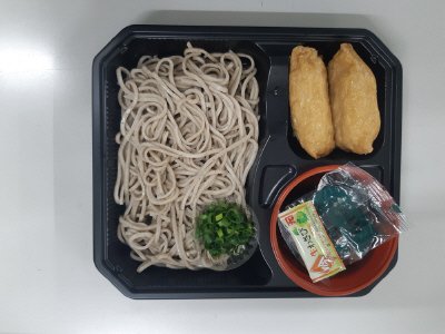 ざる蕎麦　いなり2個入り